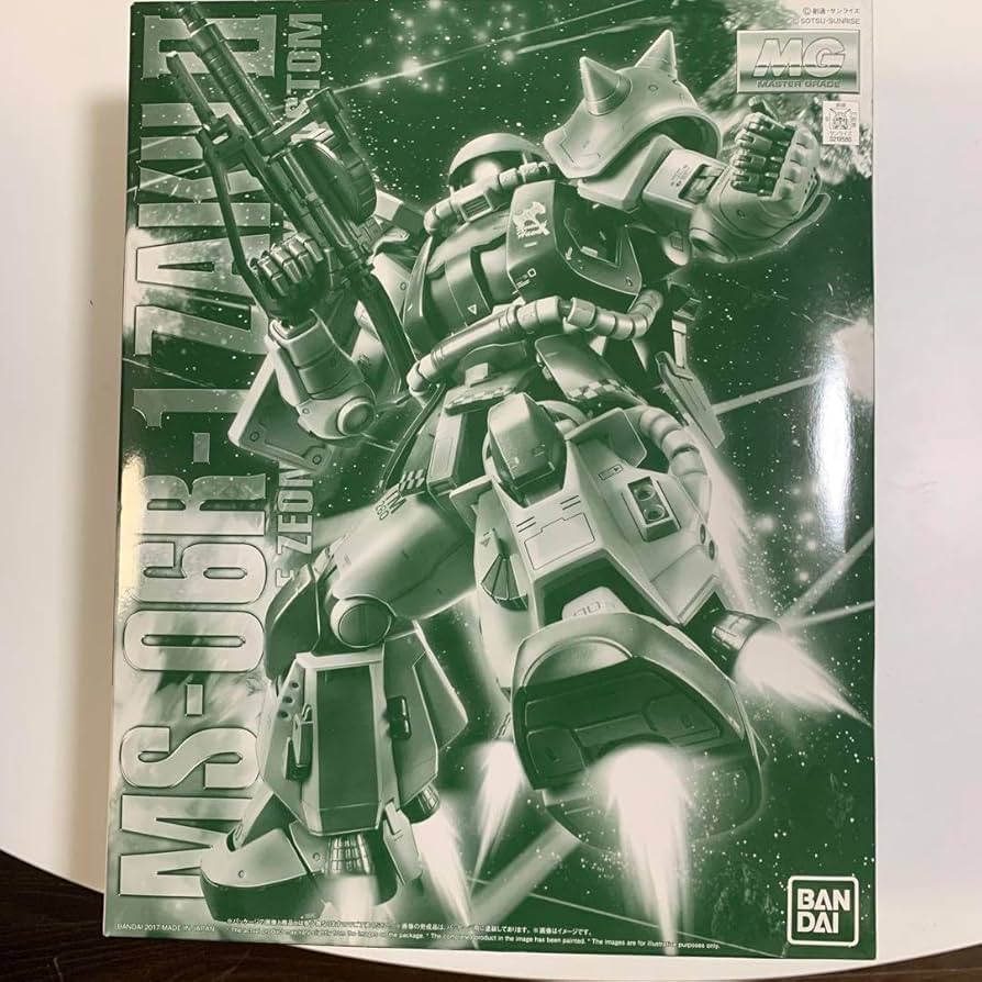 Amazon.co.jp: MG 1/100 MS-06R-1 ブレニフ・オグス専用ZAKU II